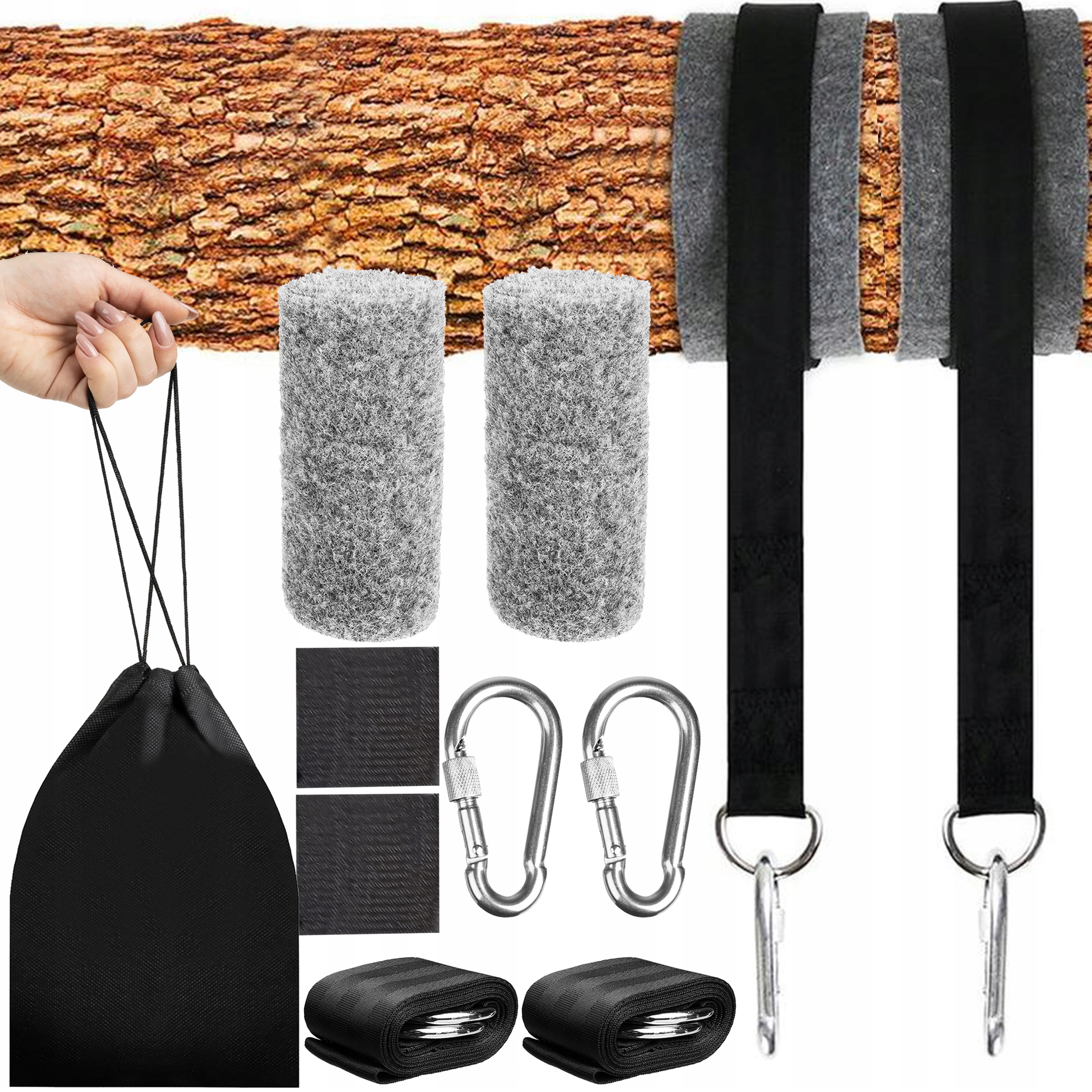 

Zestaw do Mocowania Hamaka Huśtawki Linki Nylonowe