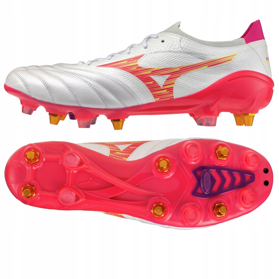 Mizuno Morelia Neo IV Beta Elite MIX Sg [42,5] Boty Šrouby Pánské Bílé