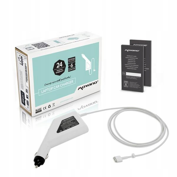 Napájecí adaptér do auta Movano 20v 4.25a (magsafe 2) 85W pro Apple