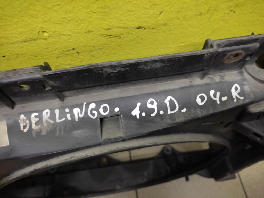 CITROEN BERLINGO and 1.9 support panel for radiators 9645028480