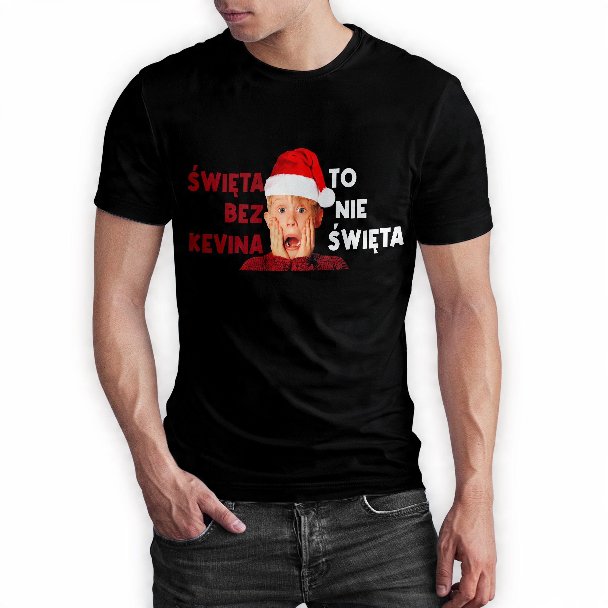 

Koszulka Kevin sam w domu świąteczna t-shirt
