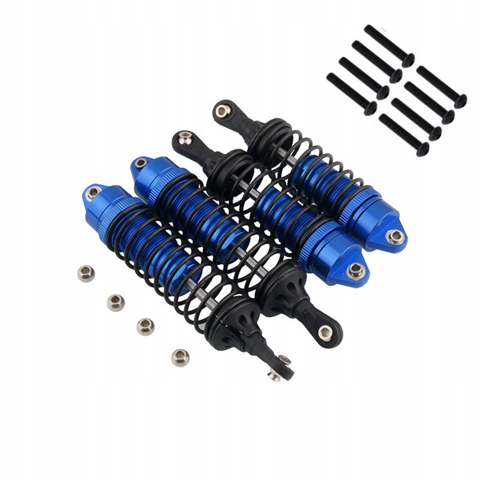 ZESTAW AMORTYZATORY PRZÓD TYŁ TRAXXAS RUSTLER 4X4 EAN (GTIN) 6974881294671