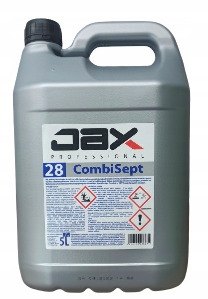 Preparat do dezynfekcji Jax płyn 5l powierzchni koncentrat Combisept