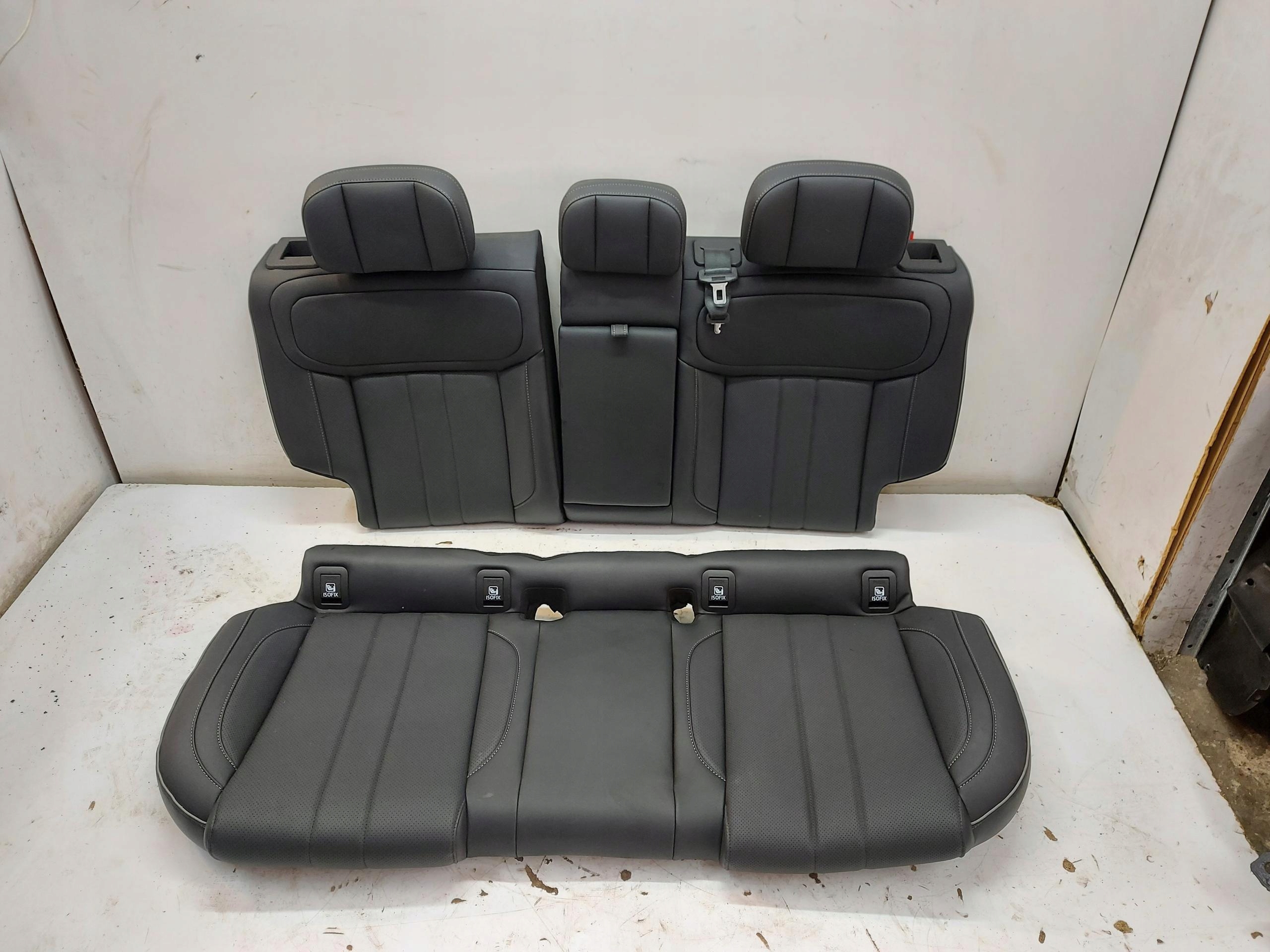 Jaecoo 7 PHEV 2025 seats front rear part skorzane skory black,