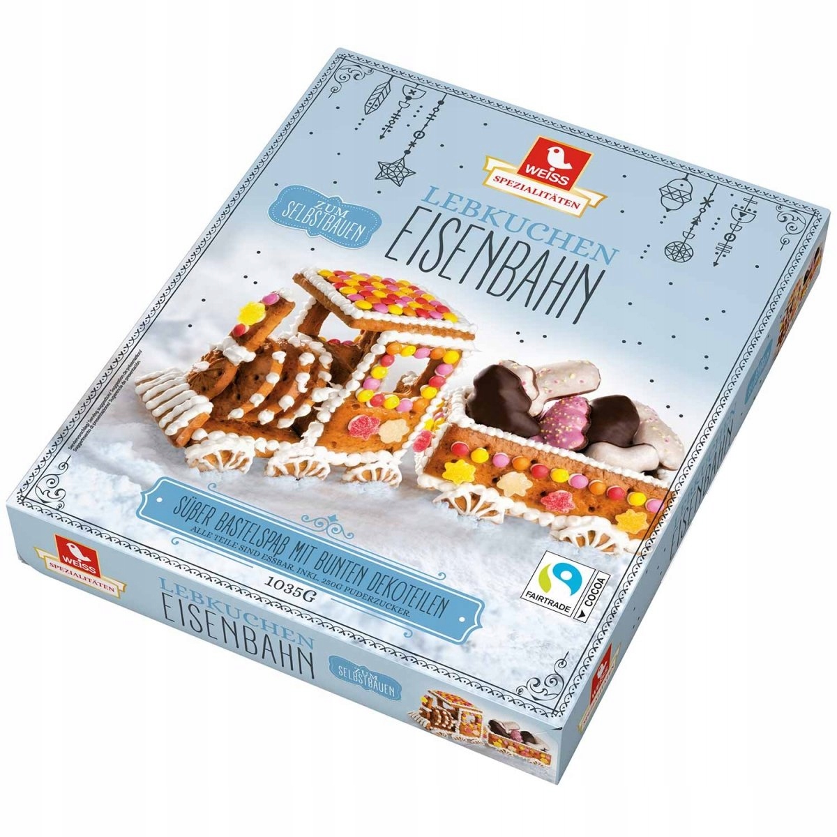 Weiss Kolka perníčků Samostatné skládání Ozdoby 1035g