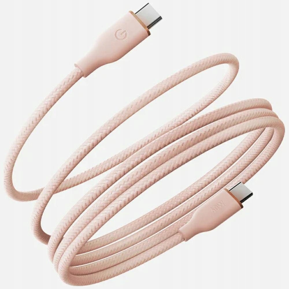 Kabel Energea Helix 60 Usb-c na Usb-c magnetický 480Mbps 60W 1.5m růžový