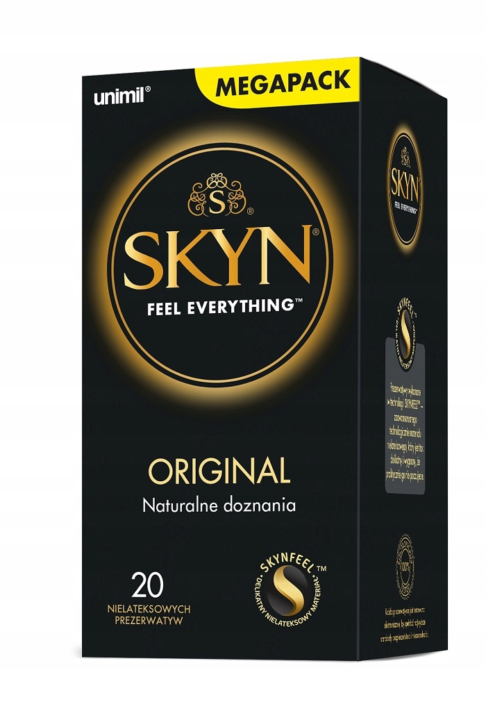 

Unimil Skyn Original prezerwatywy 20 sztuk