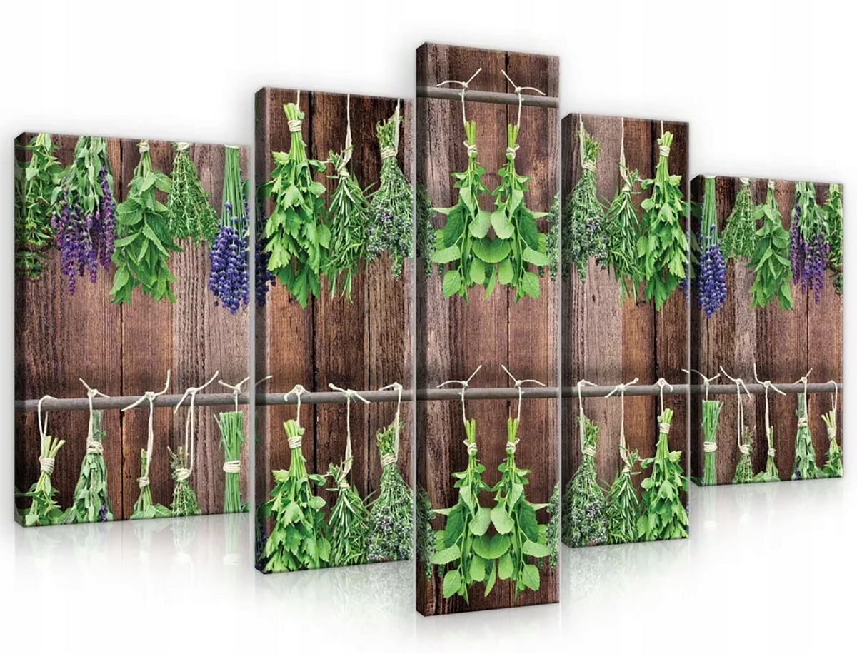 Obraz Na Plátně Canvas 170x100 Sušené Bylinky