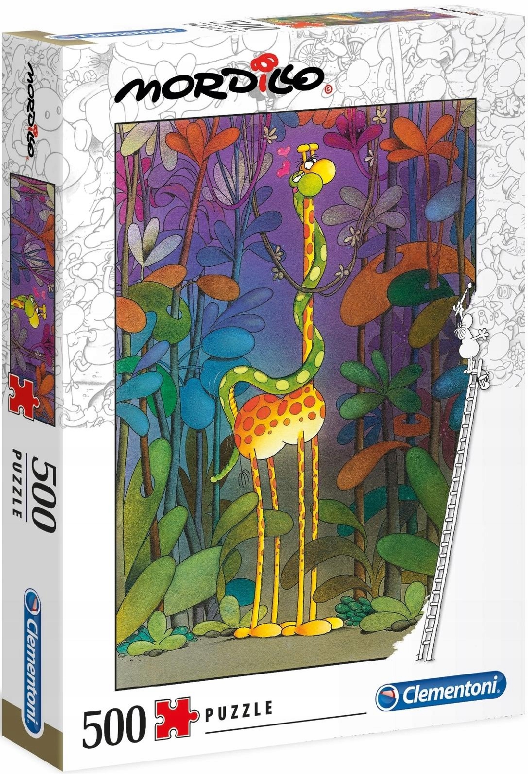 

Puzzle 500 el. Mordillo The Lover Clementoni