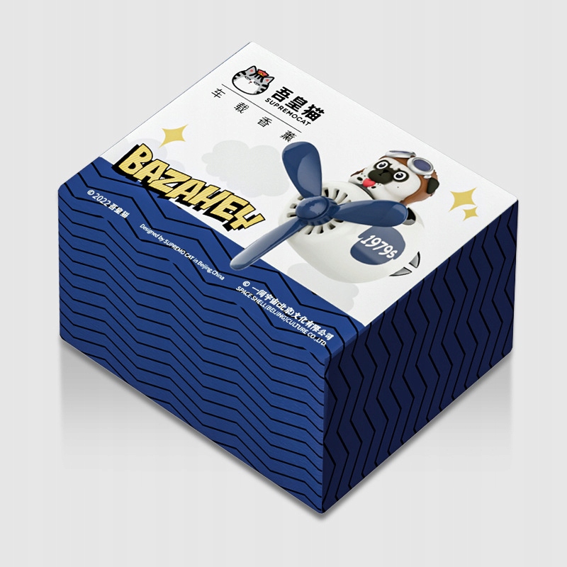 ODLOTOWY PIES PILOT ZAPACH DEKORACJA SAMOCHODU DYFUZOR DO KRATKI NAWIEWU Producent Inny