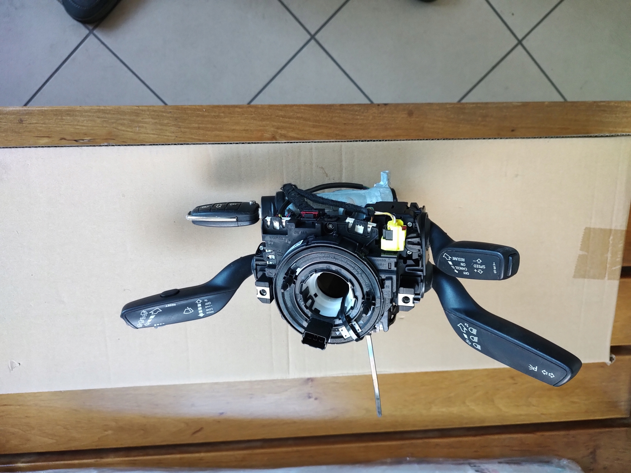 переключатель шлейф модуль поворота Audi A3 8V 5Q0953549A