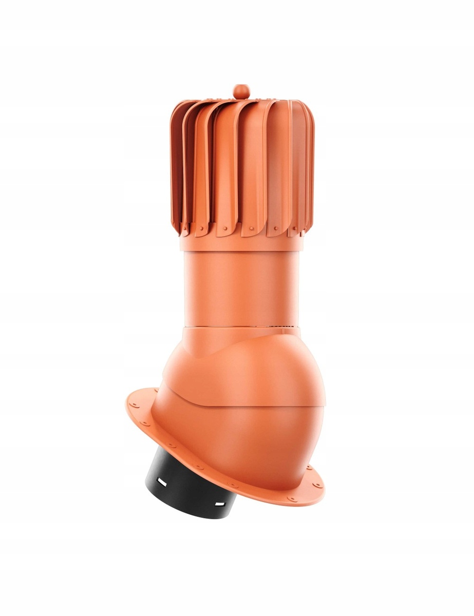 Ventilačný krb Krono Plast Rotoline 150 mm podlhovastý tehlový