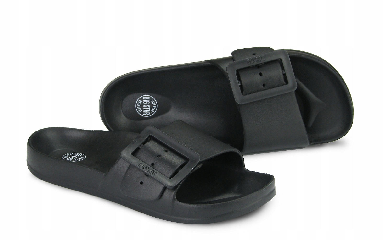 KLAPKI damskie BASEN plaża BIG STAR FF274A389 37 Kolor podeszwy czarny