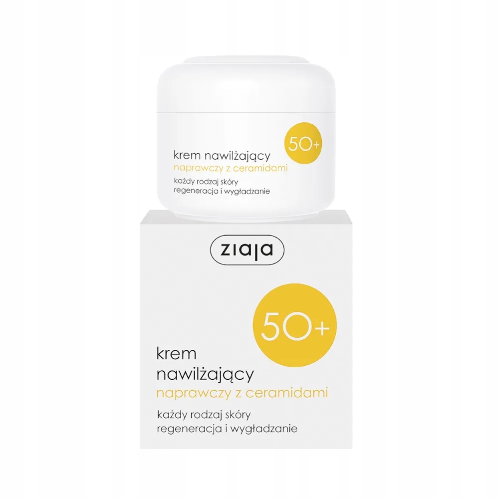 

Krem nawilżający naprawczy z ceramidami 50+ 50ml
