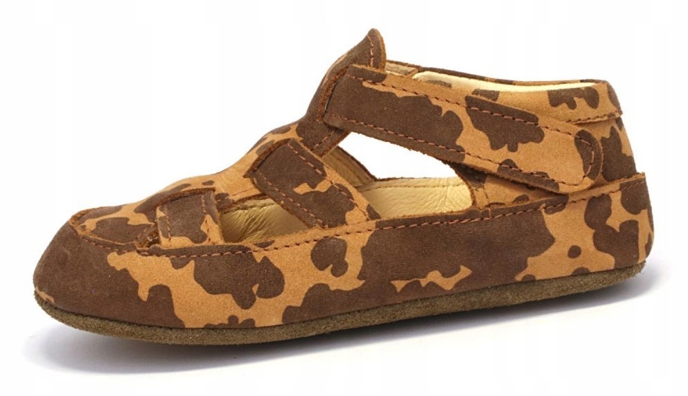 Pantofle Ze Skóry Naturalnej Kapcie Obex Muu Barefoot Classic R.32
