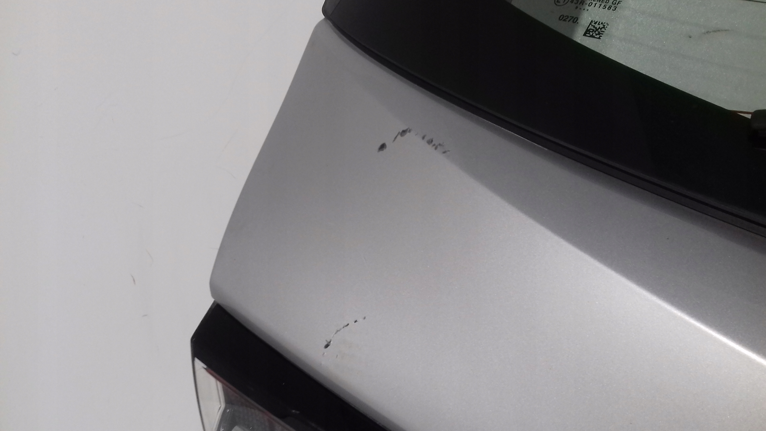 boot doors TOYOTA COROLLA E21 1F7 KOMBI (H787) SREBRNA rear part