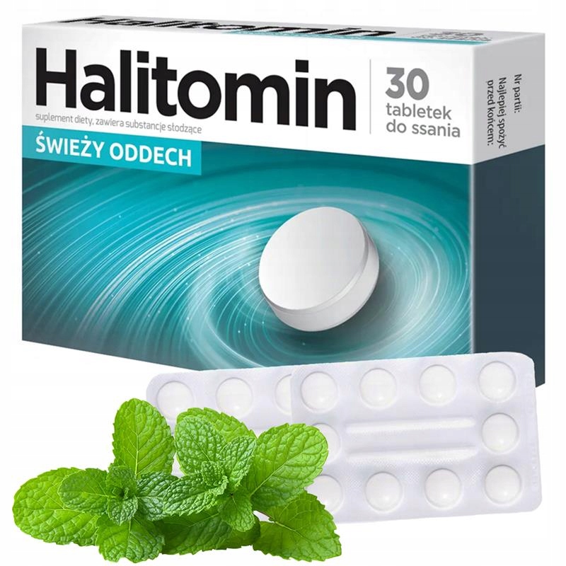 Для неприятного запаха изо рта Галитомин 30 таблеток ментол тимьян