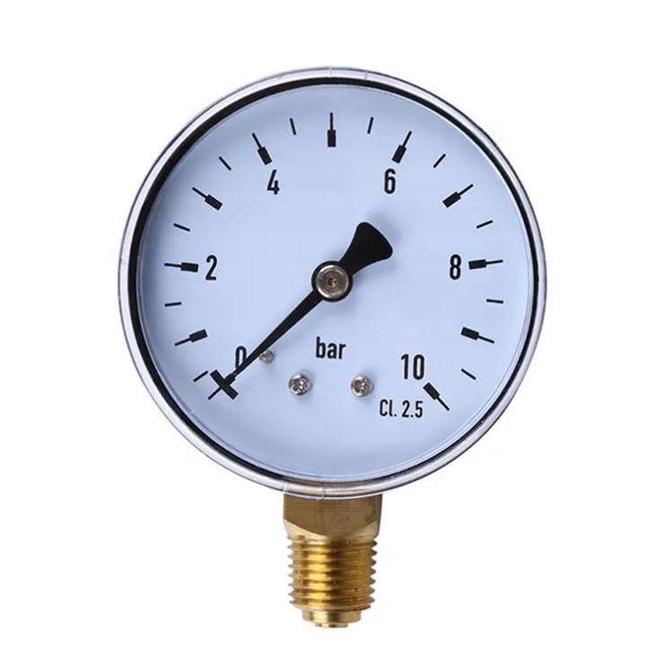 

Manometr Radialny 1/4" 0-10 Bar Pionowy Dolny