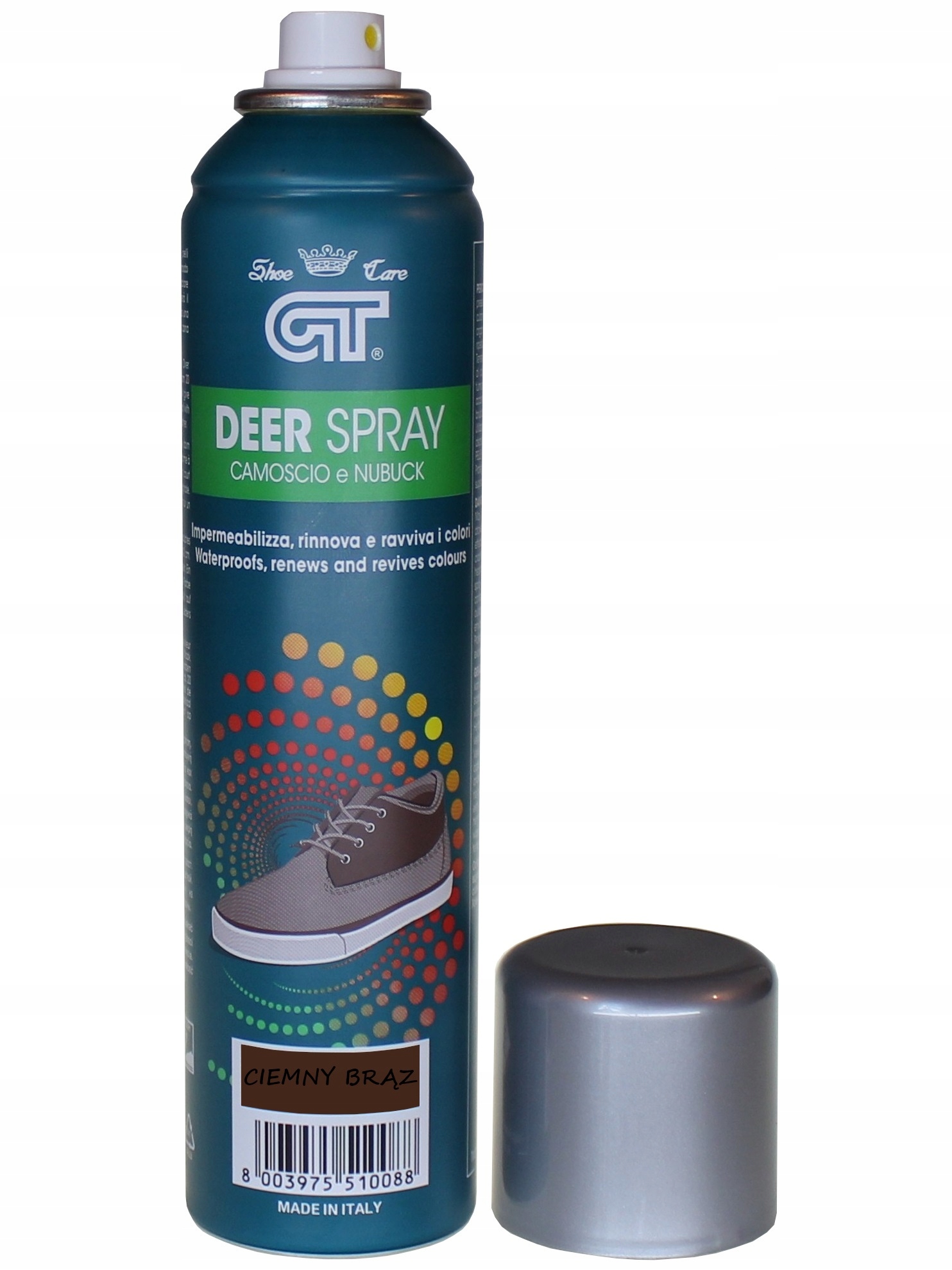 FARBA DO ZAMSZU NUBUKU BUTÓW RENOWATOR 250 ml Nazwa RENOWATOR FARBA DO NUBUKU ZAMSZU