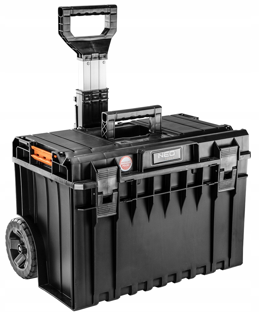 NEO SKRZYNKA NARZĘDZIOWA ORGANIZER WALIZKA KÓŁKA TELESKOPOWY UCHWYT 84-266