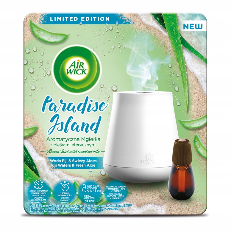 

Air Wick Mist Odświeżacz mgiełka Wody fidżi aloes