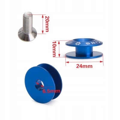 Zapinki uchwyty do zderzaka klapy Quick Release Producent części Addco