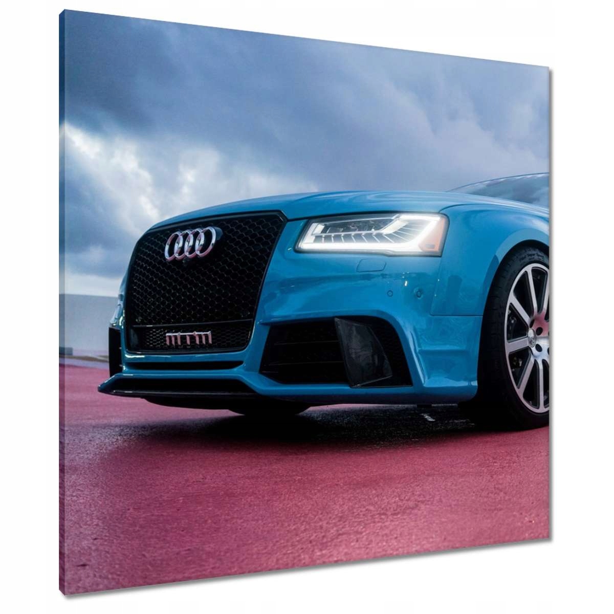 Obrazy 80x80 Modré Audi