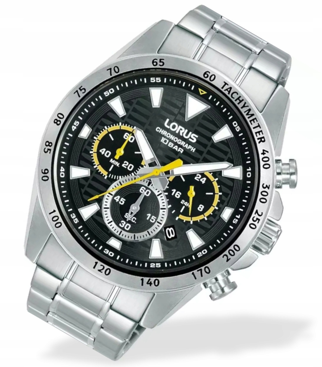 Pánské hodinky Lorus Chronograf RT351KX9 WR100M +Box Gravírování Bonus