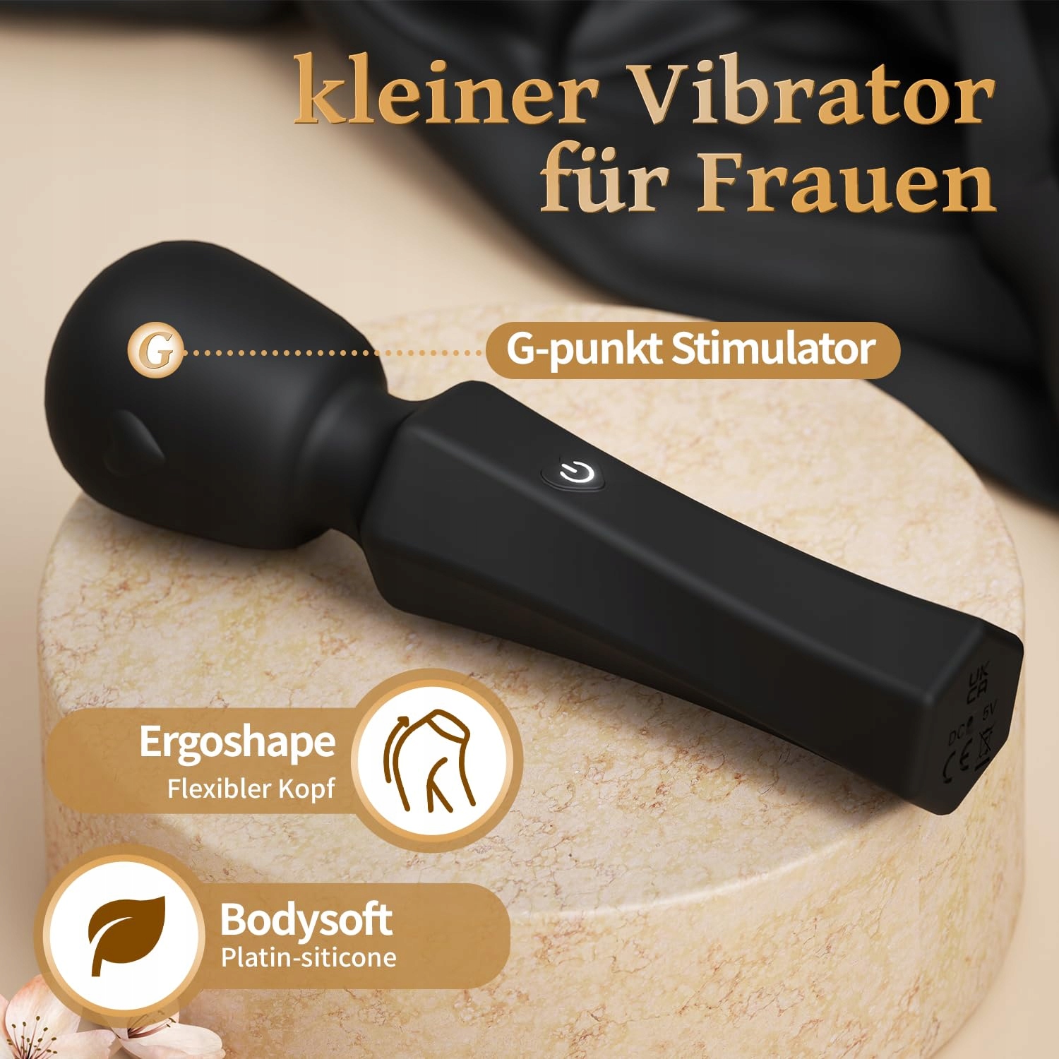 MINI DILDO ZESTAW WIBRATORÓW Z 10 TRYBAMI WIBRACJI G PUNKT STYMULATOR — miniatura 2