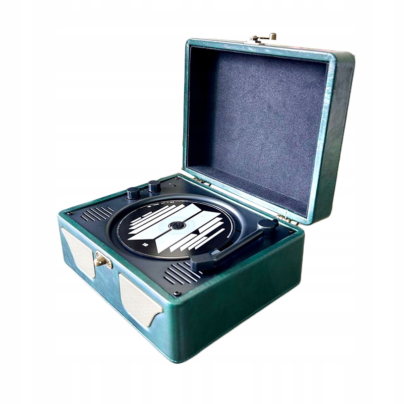 RETRO ODTWARZACZ PRZENOŚNY CD GŁOŚNIK BLUETOOTH