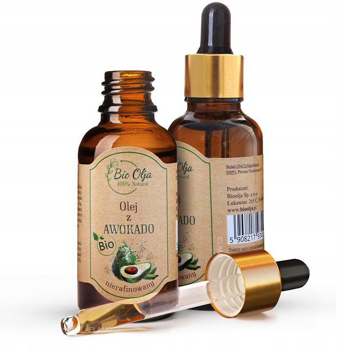 

Olej Z Awokado Nierafinowany Avocado Bio 50ml