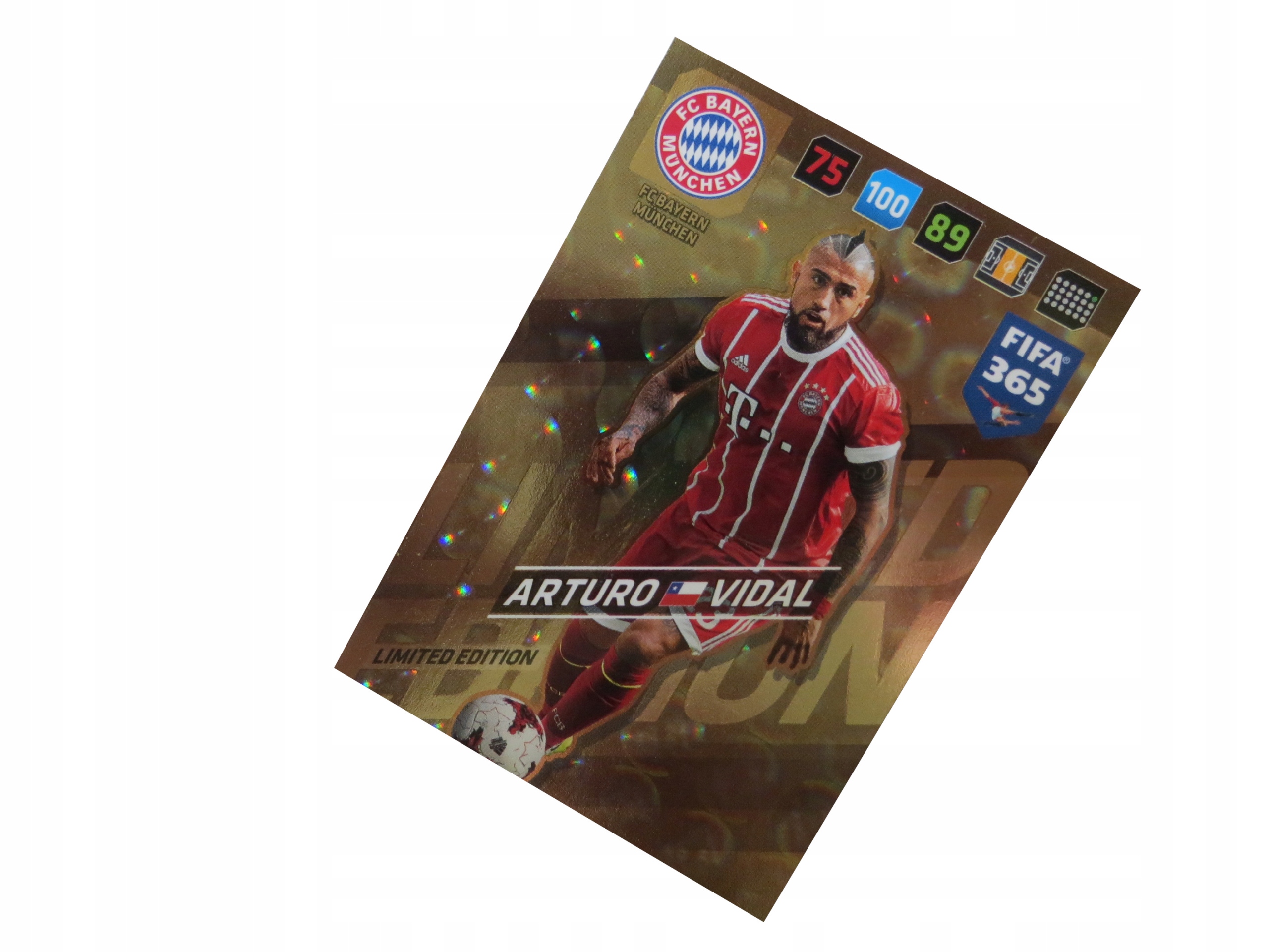 Panini Fifa 365 2018 Karty Piłkarskie Limited Arturo Vidal Bayern