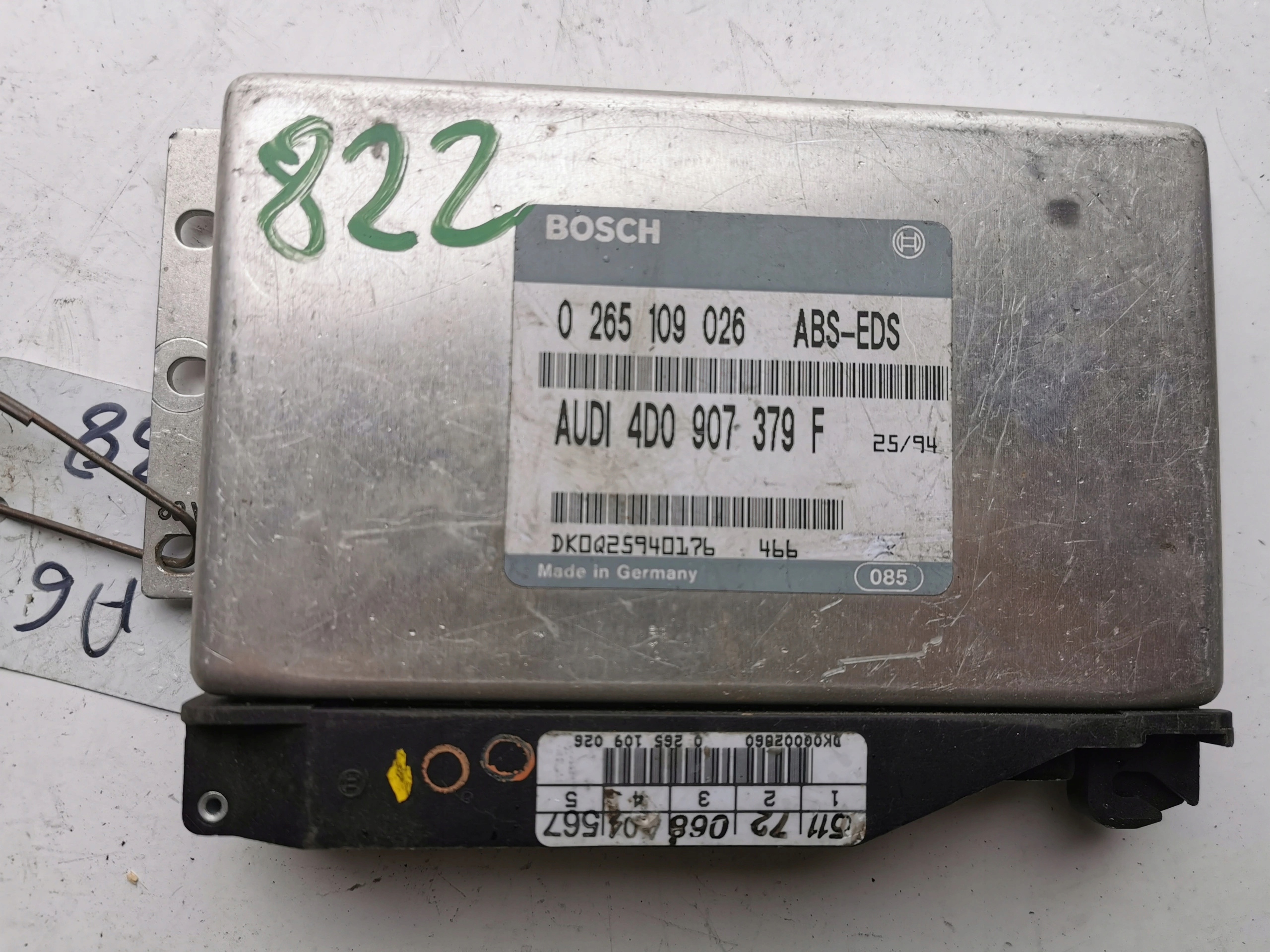 AUDI S6 4.2B V8 0265109026 4D0907379F Computer ECU