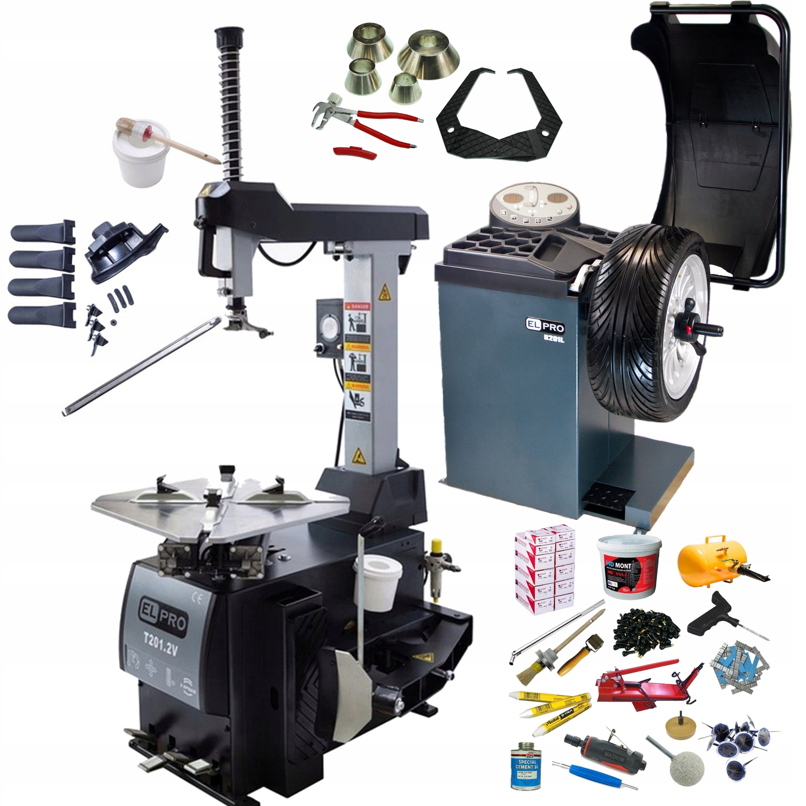 Станок для балансировки колес, автомат LASER Hit XL