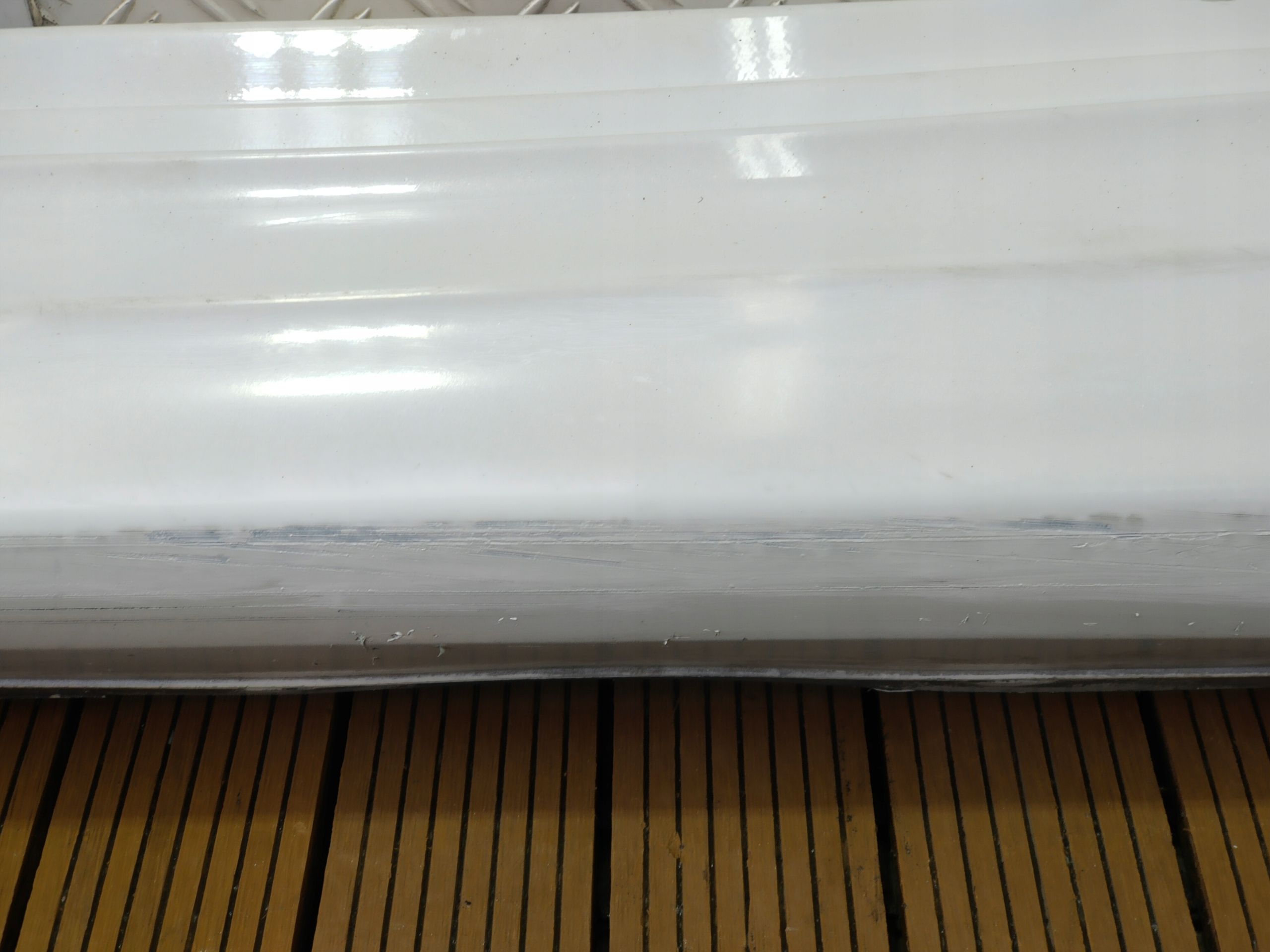 BMW E82 E88 04-12 moulding threshold left cap m-packet A300 ALPINEWEISS