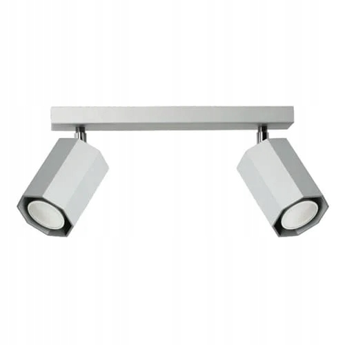 Stropní svítidlo bodové svítidlo páskové šedé Lampex