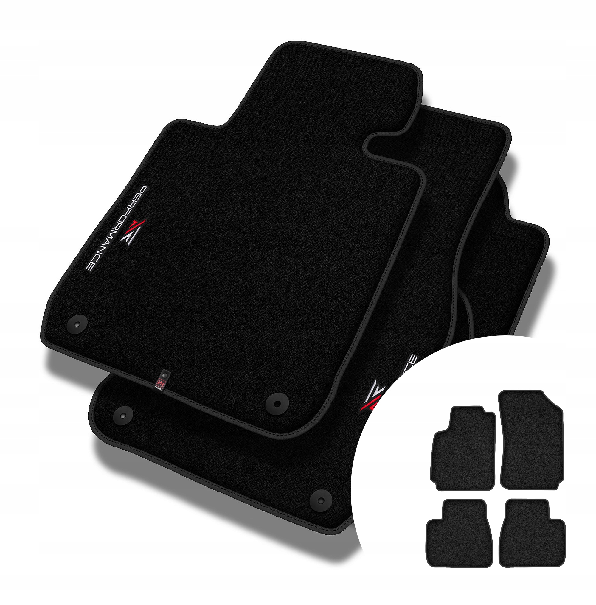 Velúrové koberčeky Performance pre Citroen C4 Cactus 2014-2020