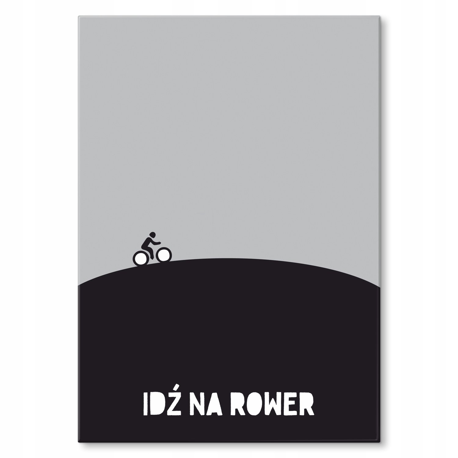Kovový plakát Jdi na kolo Dárek 30 x 42 cm