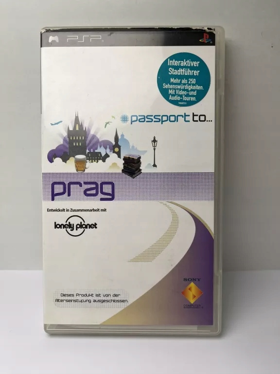 PASSPORT TO... PRAG (SONY PSP) PlayStation Portable (PSP) pudełkowa