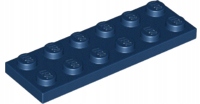 LEGO Csempe 2x6 Sötétkék 6097420 3795