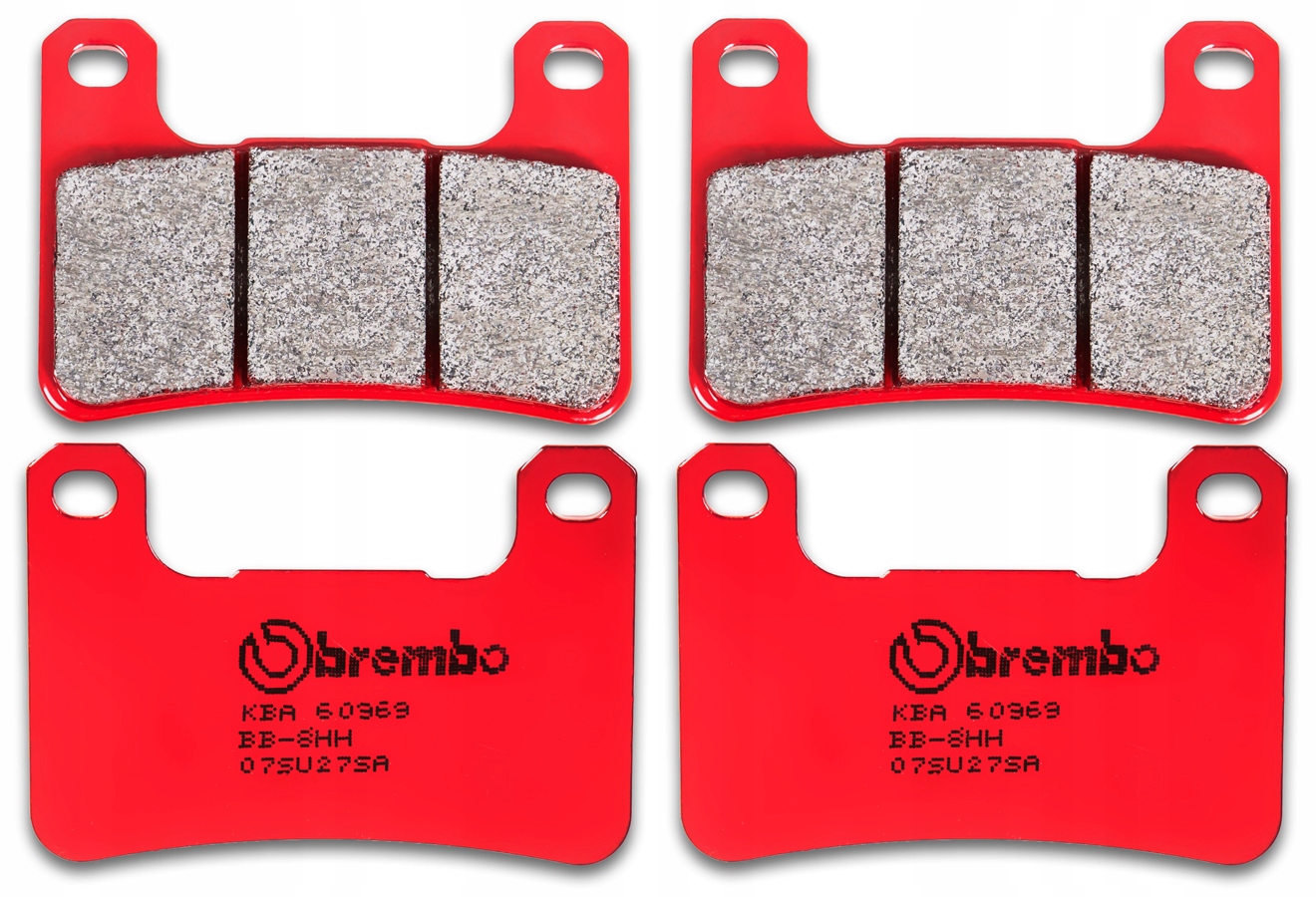 07SU27SA - ТОРМОЗНЫЕ КОЛОДКИ SUZUKI GSX-R 600 04-10 ПЕРЕДНИЕ