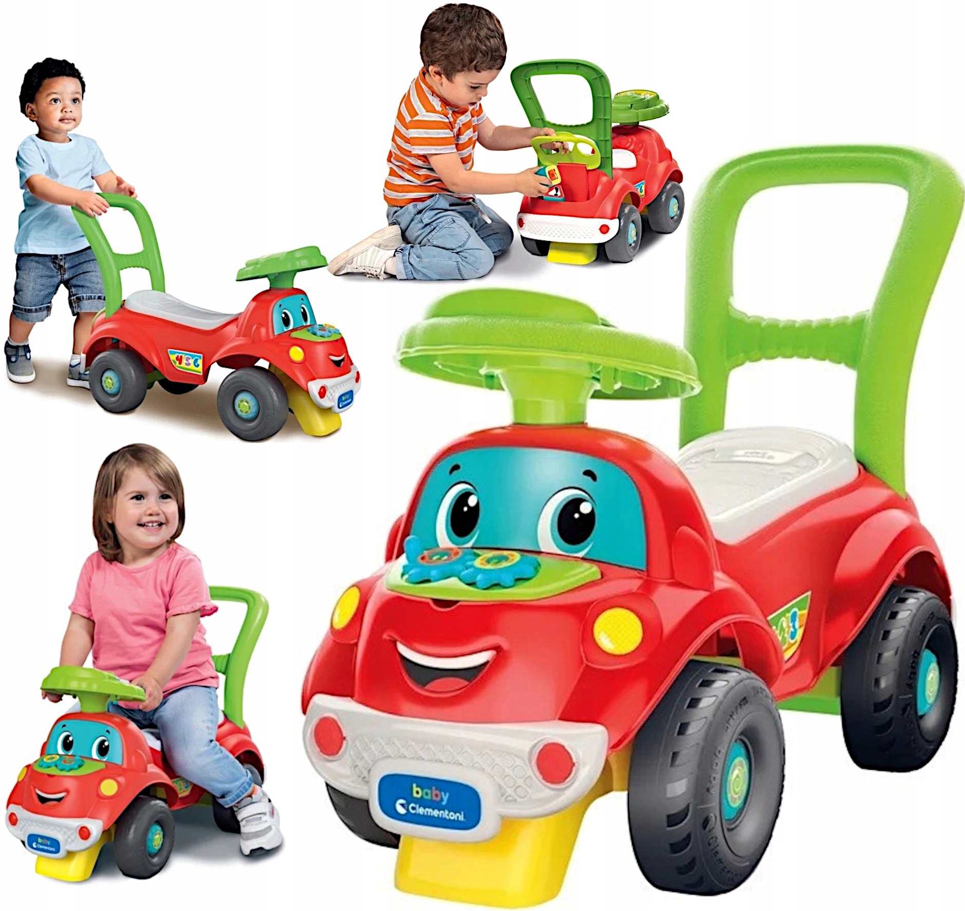 

Jeździk 3W1 Pchacz Chodzik Auto Autko Samochodzik