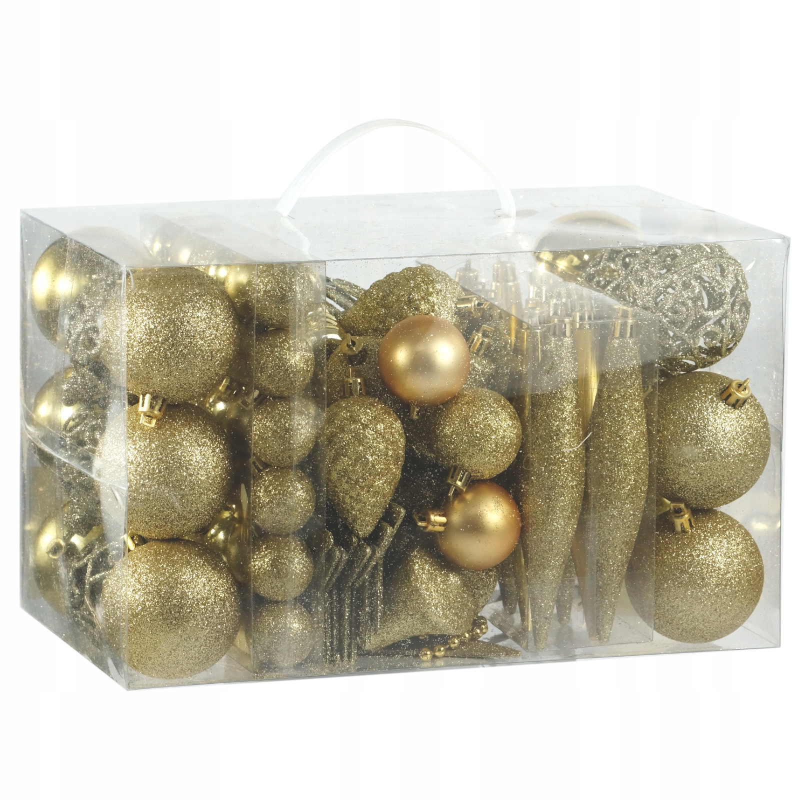 

Komplet ozdób choinkowych 100 szt. różne