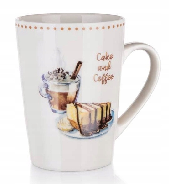 

Kubek Duży Filiżanka Ceramika 500 ml Coffee Cake