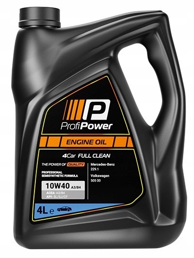

Olej Profipower 4CAR 10W40 4L Full Clean