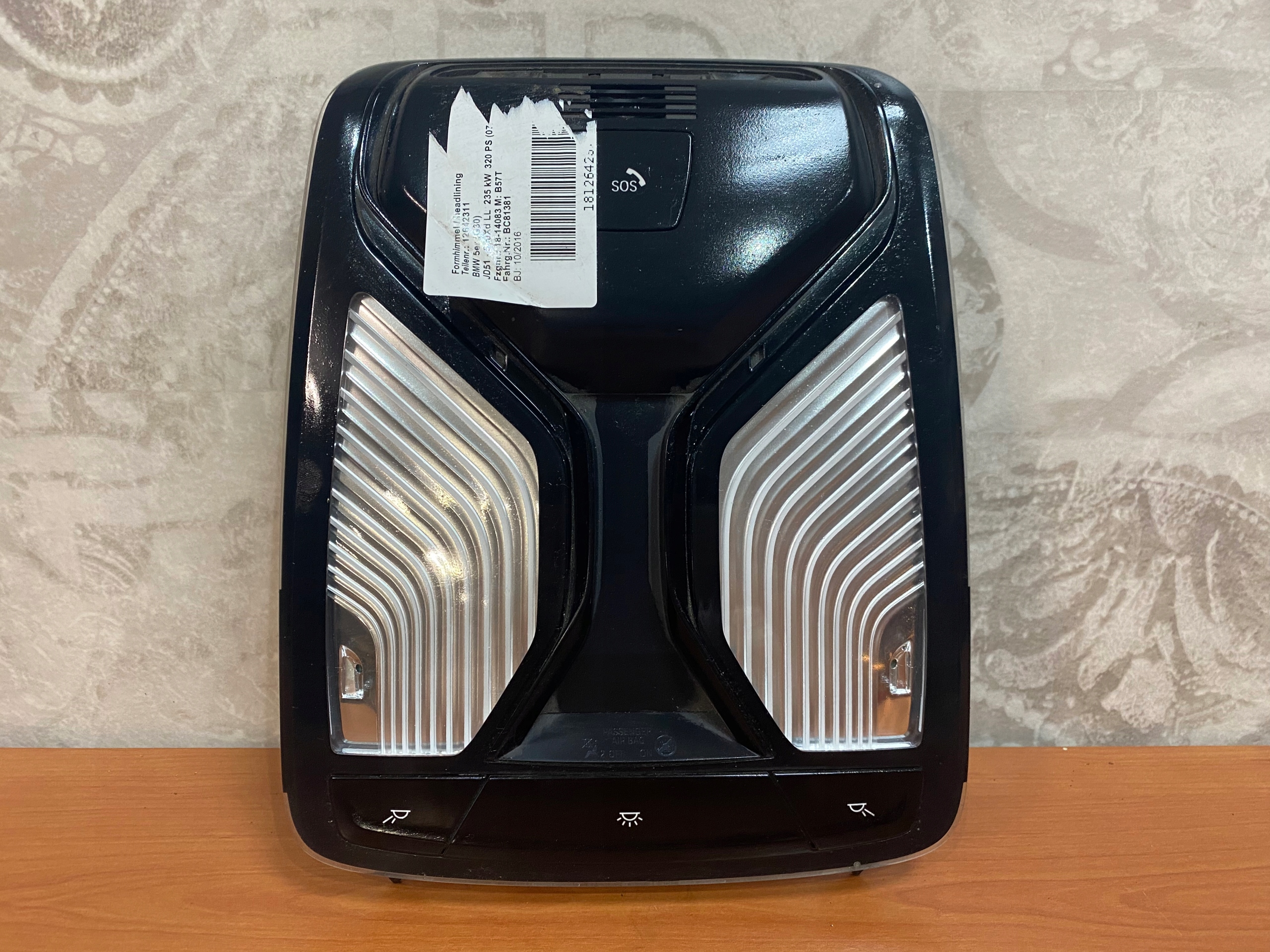 FANALE CIELO INTERNO BMW 5 G30 G01 G05
