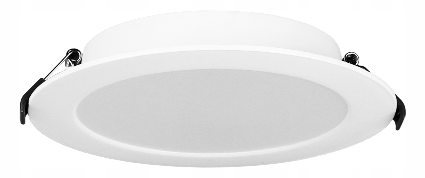 PANEL LED PODTYNKOWY PLAFON SUFITOWY 6W WPUSZCZANY BIAŁY OCZKO Szerokość produktu 12 cm