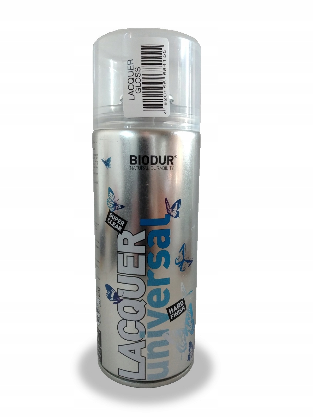 

Biodur Lakier Bezbarwny Błyszczący Spray 400ML