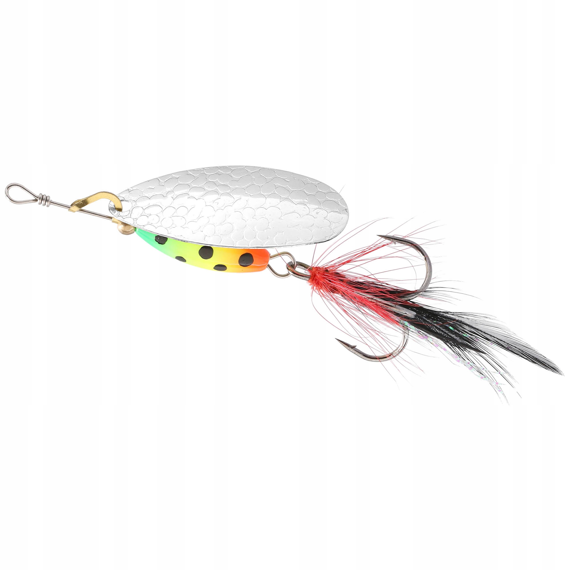 Błystka Obrotowa Mikado M Grub 4 Srebrna Firetiger