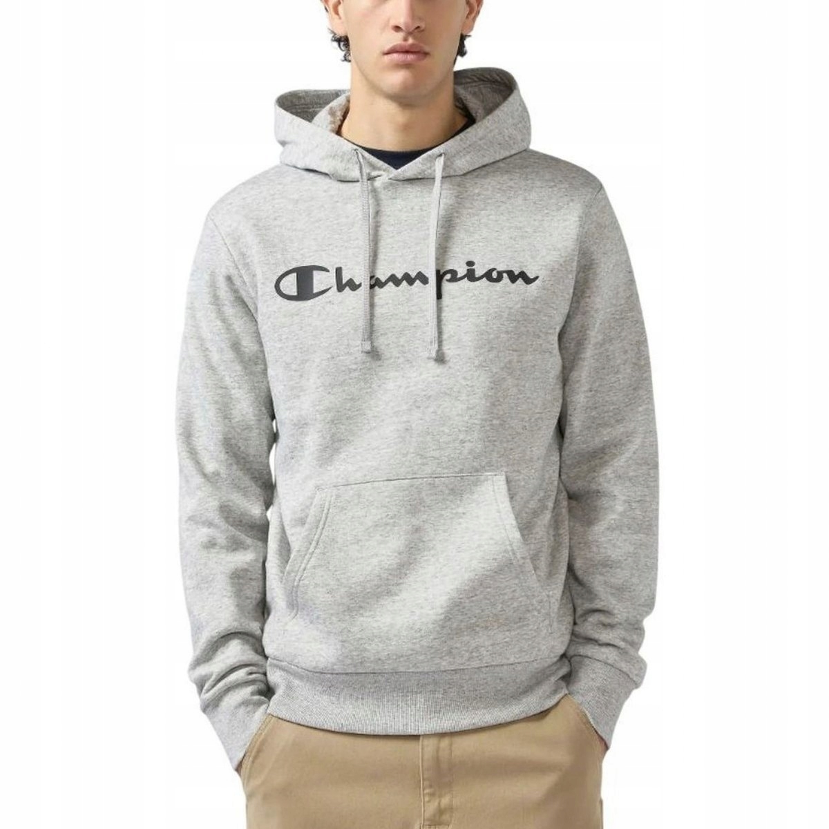 Champion pánská mikina s kapucí Hooded Sweatshirt 221809.EM021 XL